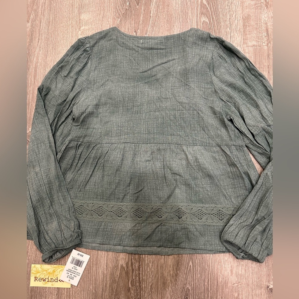 Boho Longsleeve NWT! Rewind Size:Medium - Picture 5 of 15